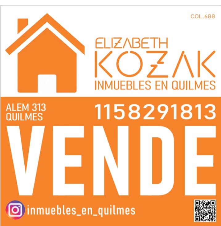 Cartel de venta de Inmuebles en Quilmes